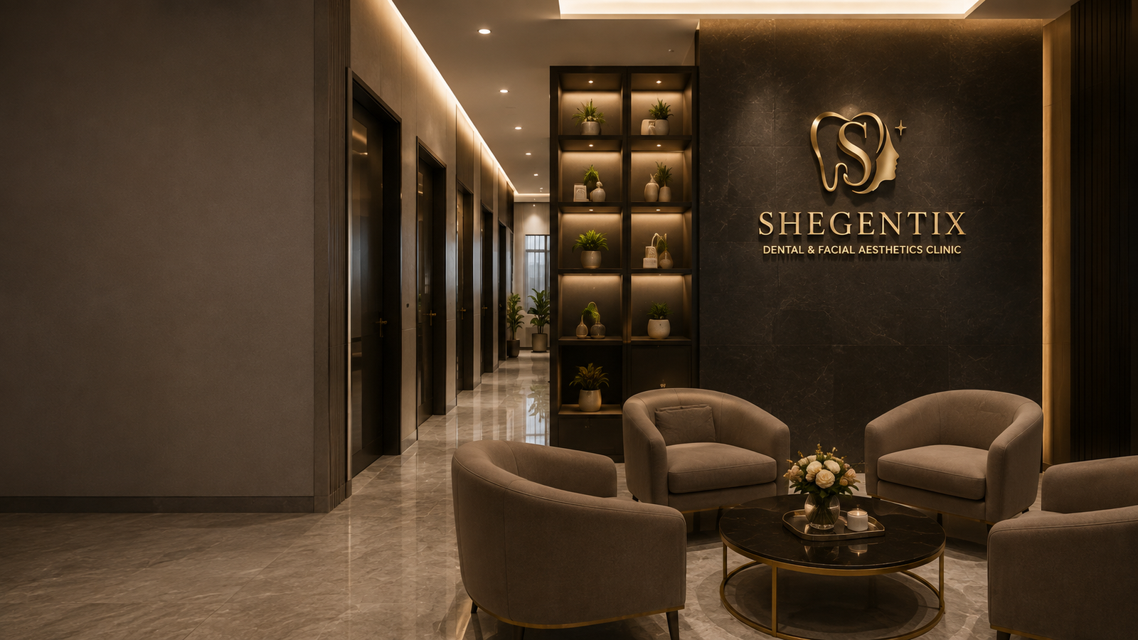 Shegentix clinic reception interior